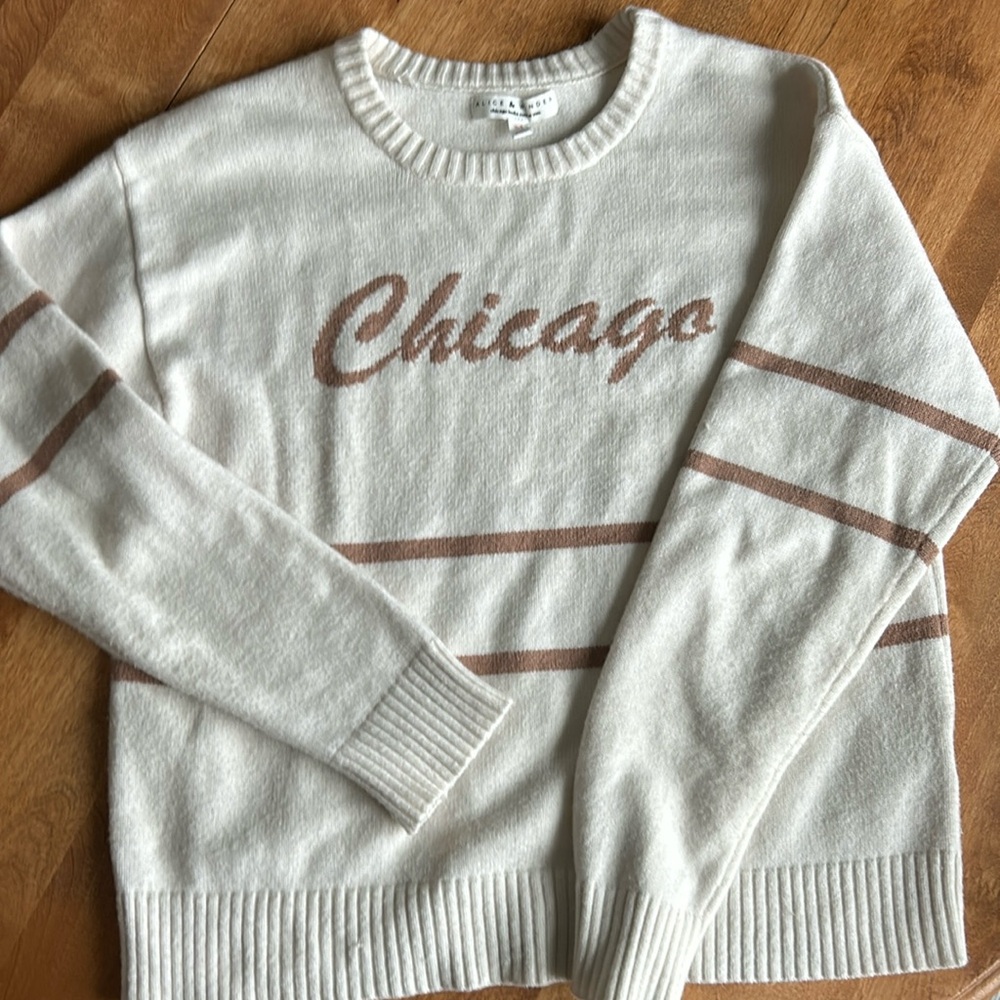 Alice & Wonder Classic Chicago Sweater